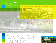 Tablet Screenshot of newburghhealthcarecenter.com